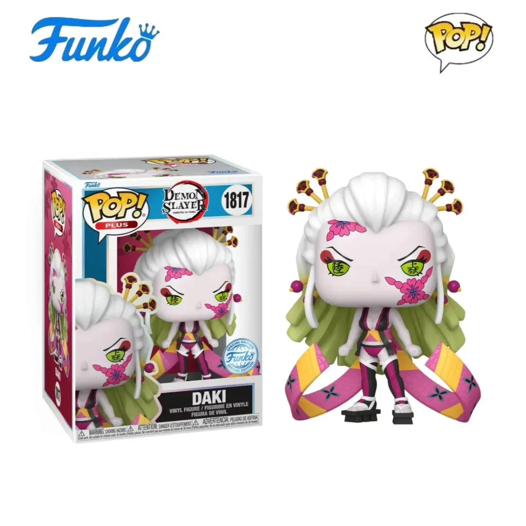 Funko POP Original Demon Slayer Anime Figure Kamado Nezuko Kamado Tanjirou Uzui Tengen Action Figure Toys for Boys Girls Gift