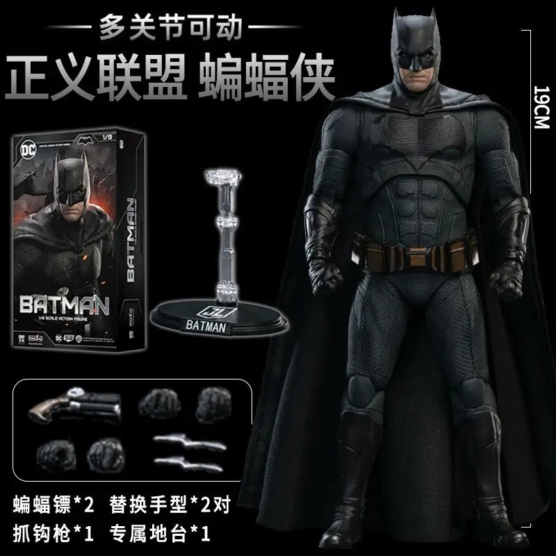 Original Fondjoy Batman Light Armored Figure 1/9 Dc Justice League The Dark Knight Figures Detective Comics Collectible Figures
