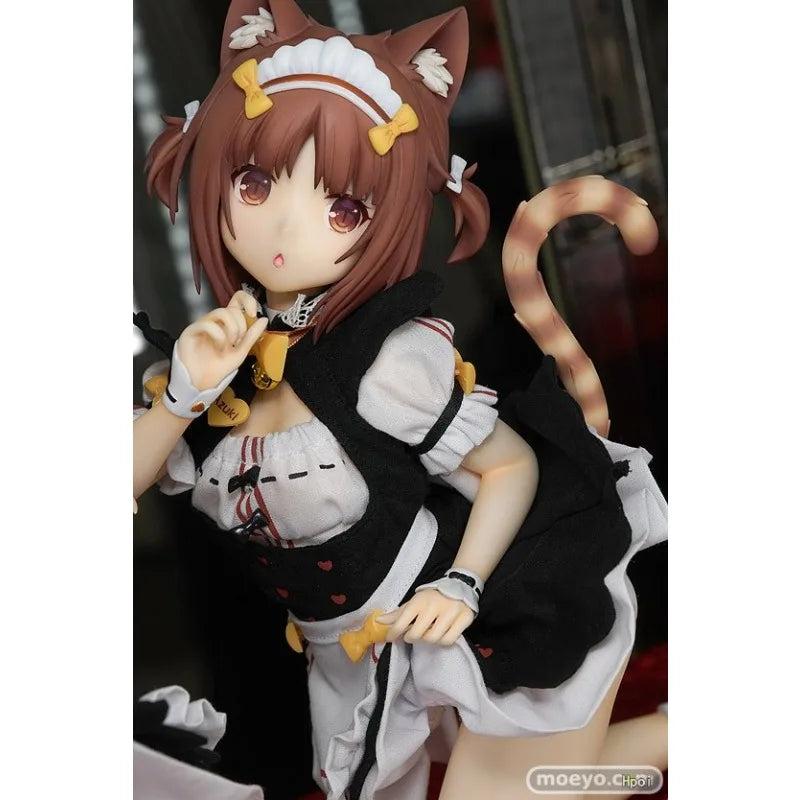 In Stock Native BINDing Nekopara Azuki Maid Ver Sexy Girl Action Figure Adult Collection Anime Model Toy Doll Kawaii Gift