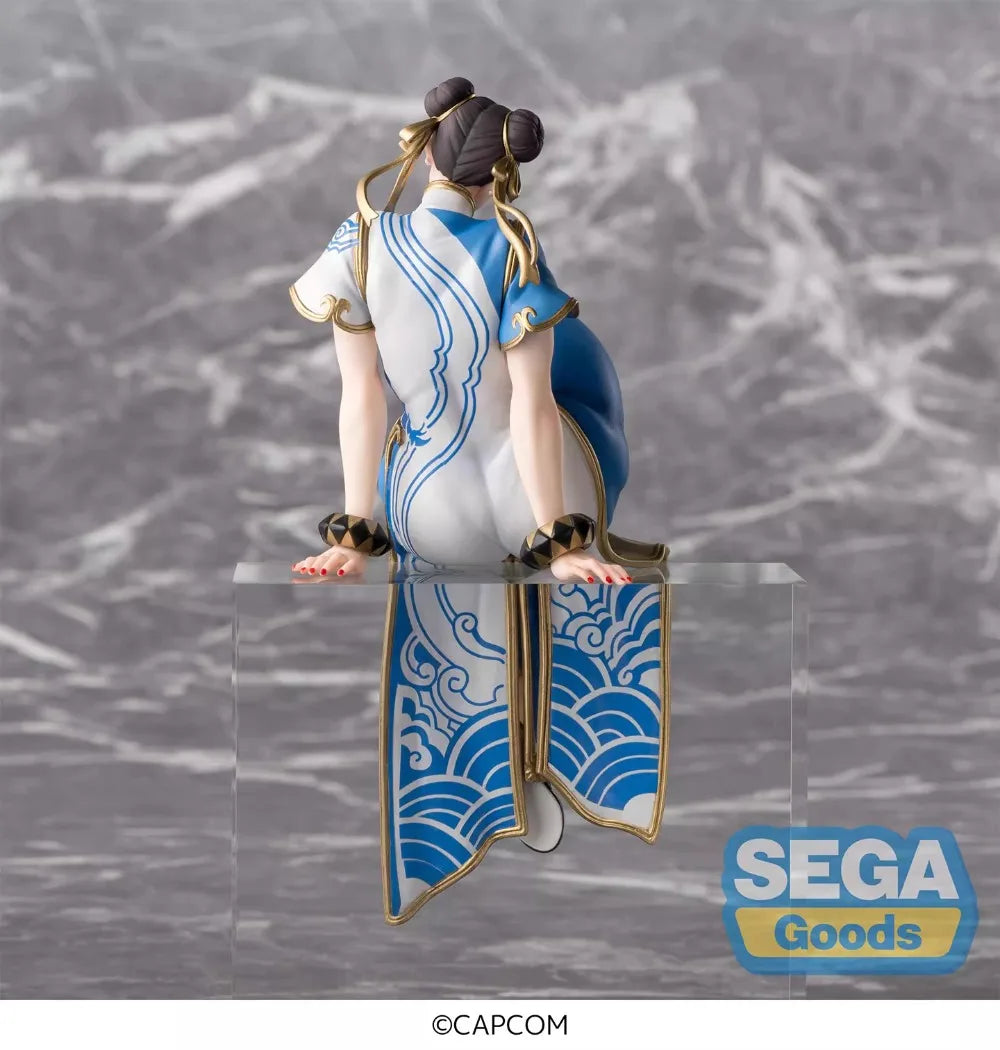 SEGA Оригинална фигурка на Chun-Li от Street Fighter 6, двуизмерен модел, периферни декорации за настолни компютри, статуетка, колекционерски предмети, подаръци