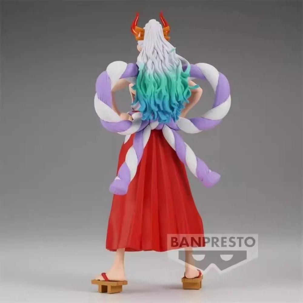 Auf Lager Bandai BANPRESTO KOA König des Künstlers One Piece Yamato Anime Actionfigur Spielzeug Geschenk Modellsammlung