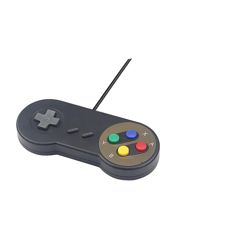2 Stück USB-Gamepad Retro-Gaming-Joystick, kabelgebundener Controller für PC, NESPi, RetroPie, Spielsteuerung für Raspberry Pi 4 B