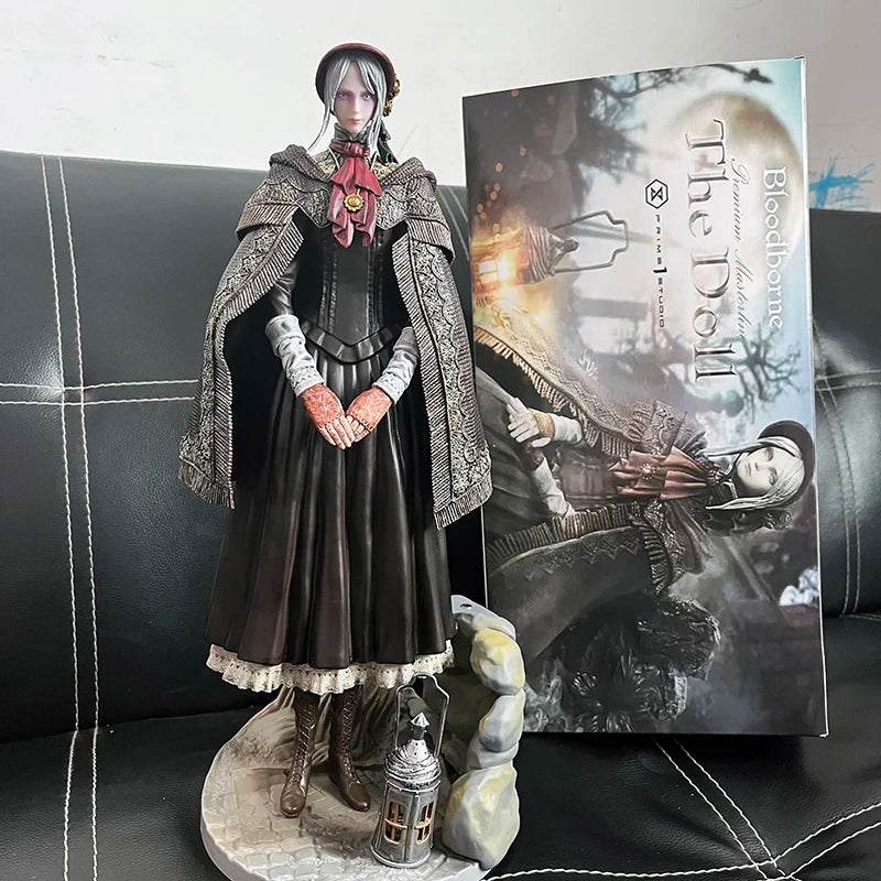 Anime Bloodborne Figure Figma 536 Lady Maria of the Astral Clocktower Action Figure 36CM With LED Model Doll Toys Birthday Gifts