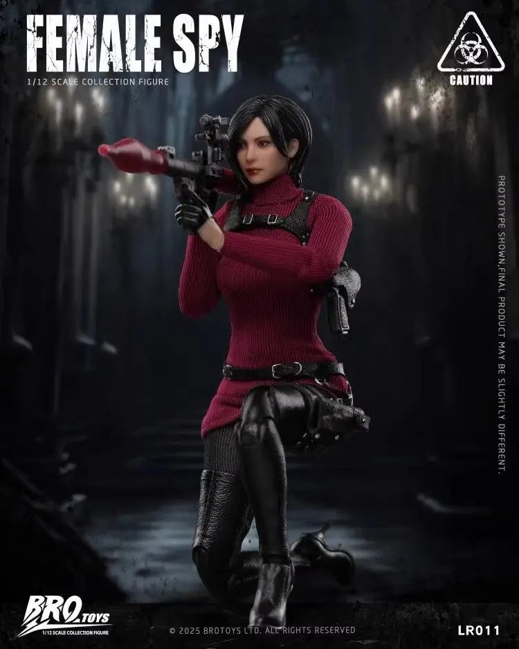 In Stock BROTOYS LR011 Ada Wong Model Toys 1/12 Scale Female Warrior Model Biohazard MISS WONG FEMALE SPY