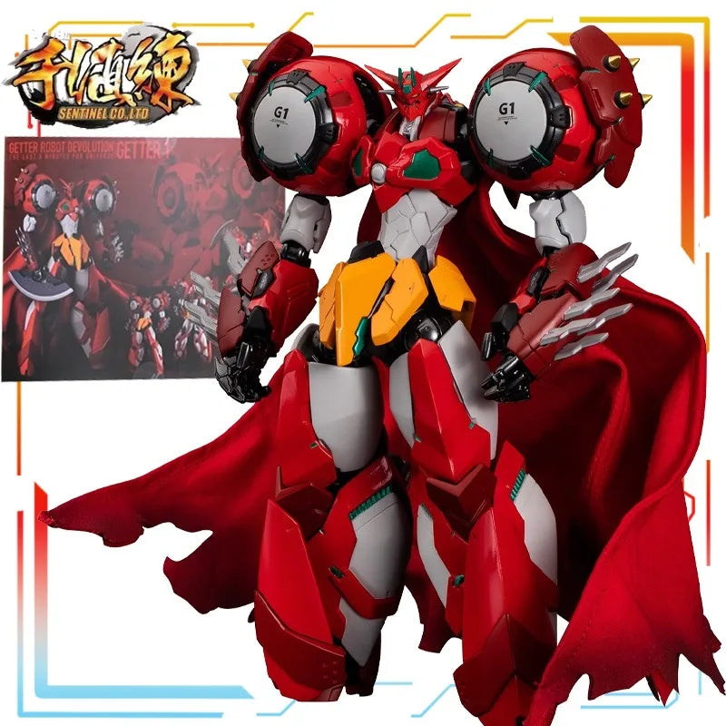 Brand New Spot Goods Thousand Value Practice Original RIOBOT Series Getae Anime Action Figure Model Toys Model Gifts for Boys