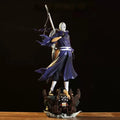 22 cm NARUTO Anime Figuren GK Uchiha Obito Doppelköpfiges Modell Peripheriepuppe PVC Sammeln Spielzeug Statue Geburtstag Ornament Geschenk