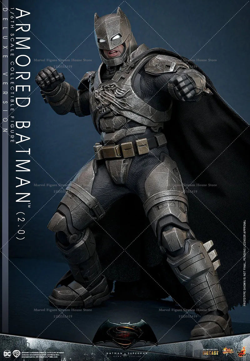 1/6 Scale Wayne Heavy Armor Alloy 12-inch Full Set Action Figure Soldier Height About 33CM HOTTOYS HT MMS742D62 2.0 Normal Ver