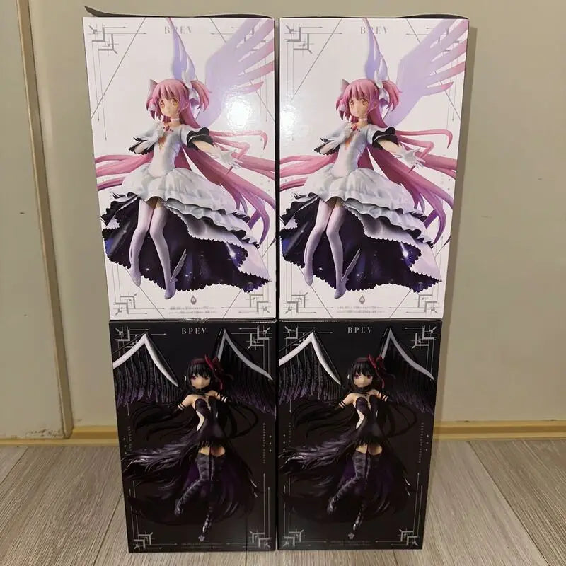 In Stock BANPRESTO Puella Magi Madoka Magica The Rebellion Ultimate Madoka Devil Homura PVC 20CM Anime Action Figures Model Toy