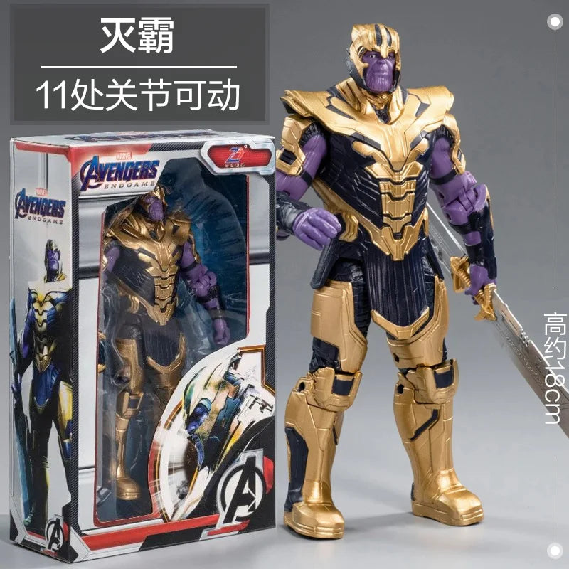 Marvel SHFiguarts Thanos Action Figures Avengers Infinity War BJD Action Figures Collectable Model Toys Ornaments Birthday Gifts