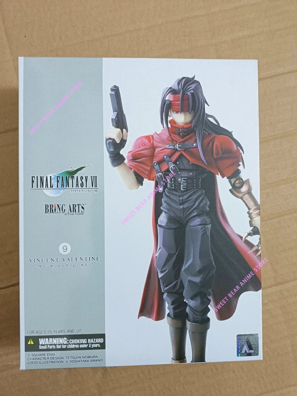 Square Enix Final Fantasy VII BRING ARTS Винсент Валентин екшън фигурка аниме модел модерни играчки настолна кукла колекционерски предмети