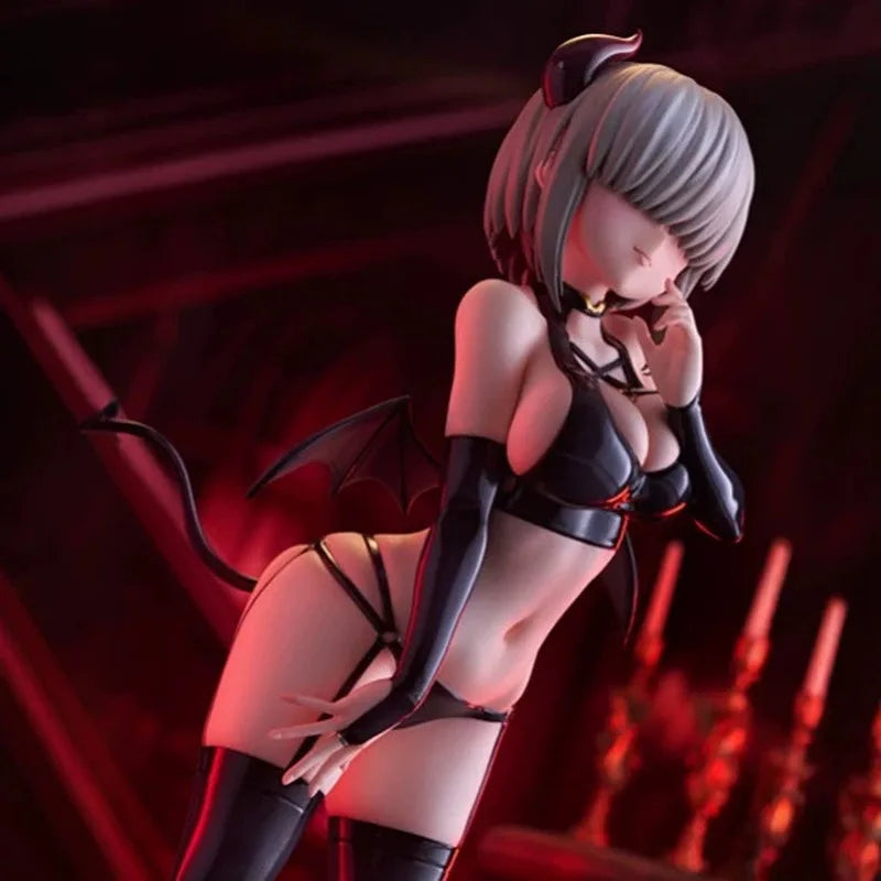 1/6 Scale Yanagi Uzaki Little Devil Anime Figure From Uzaki Chan Cute Devil Horn Wing Girl Pvc Statue Collectible Toy Decor