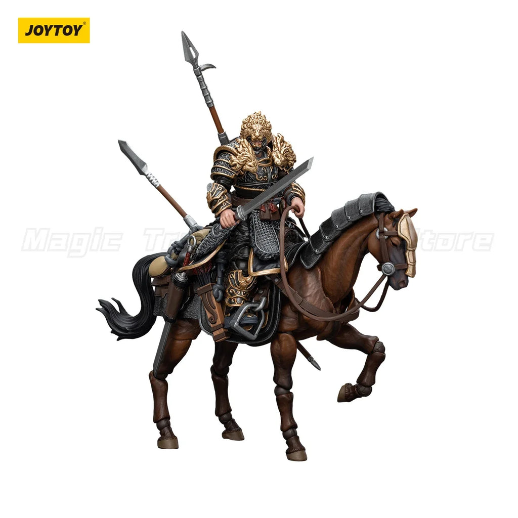【MT】JOYTOY Dark Source Jiang Hu Northern Hanland Empire White Feather Armored Horse Toy 1/18 Action Figure