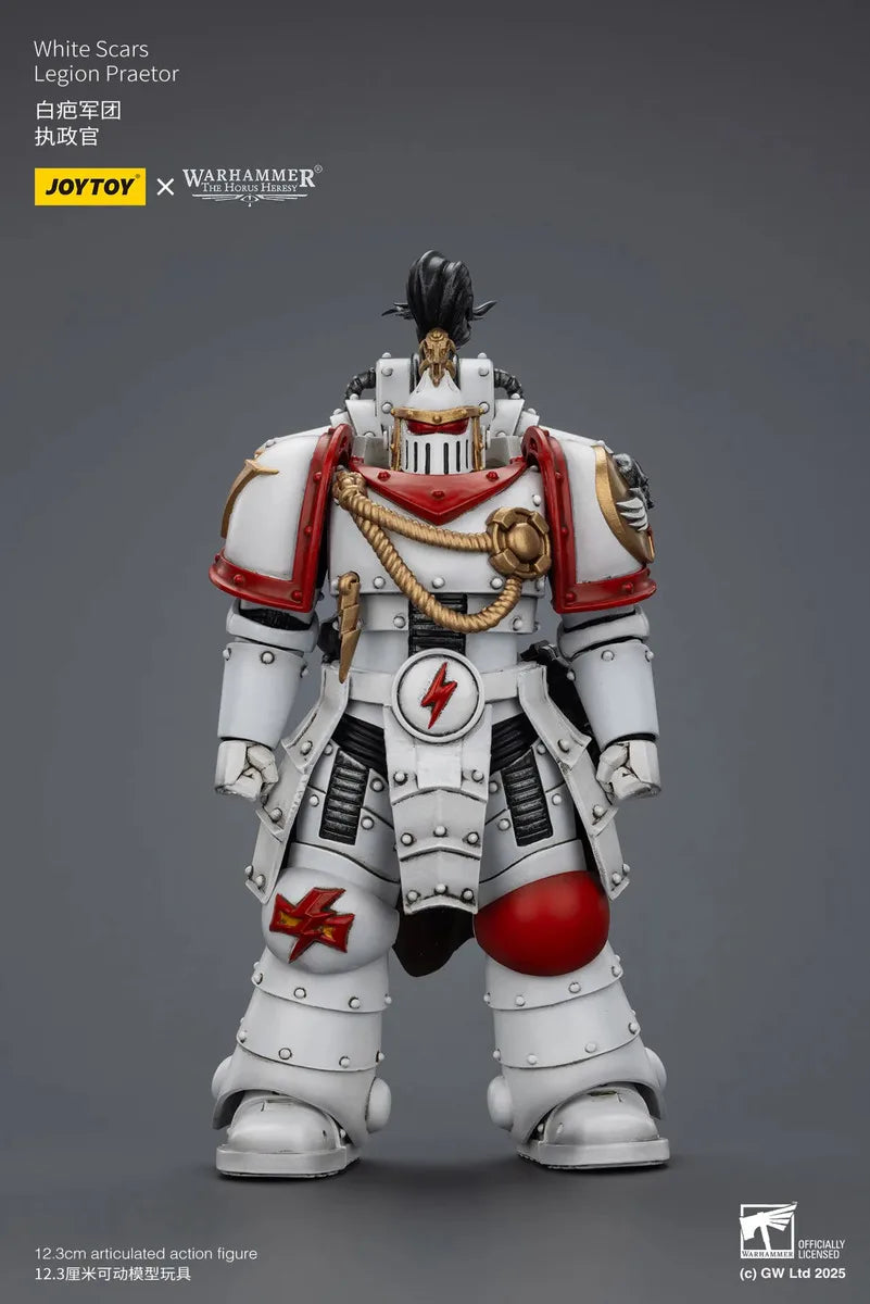 JOYTOY Warhammer 40000/40k The Horus Heresy White Scars Legion Praetor Action Figure Doll Decoration Gift Collection Model