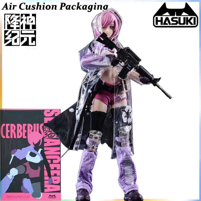 HASUKI Genuine SALVO Special Forces Black Ops Age of Divine Descent Kraken Cerberus 1/12 Scale Action Figures Model Toys Gifts