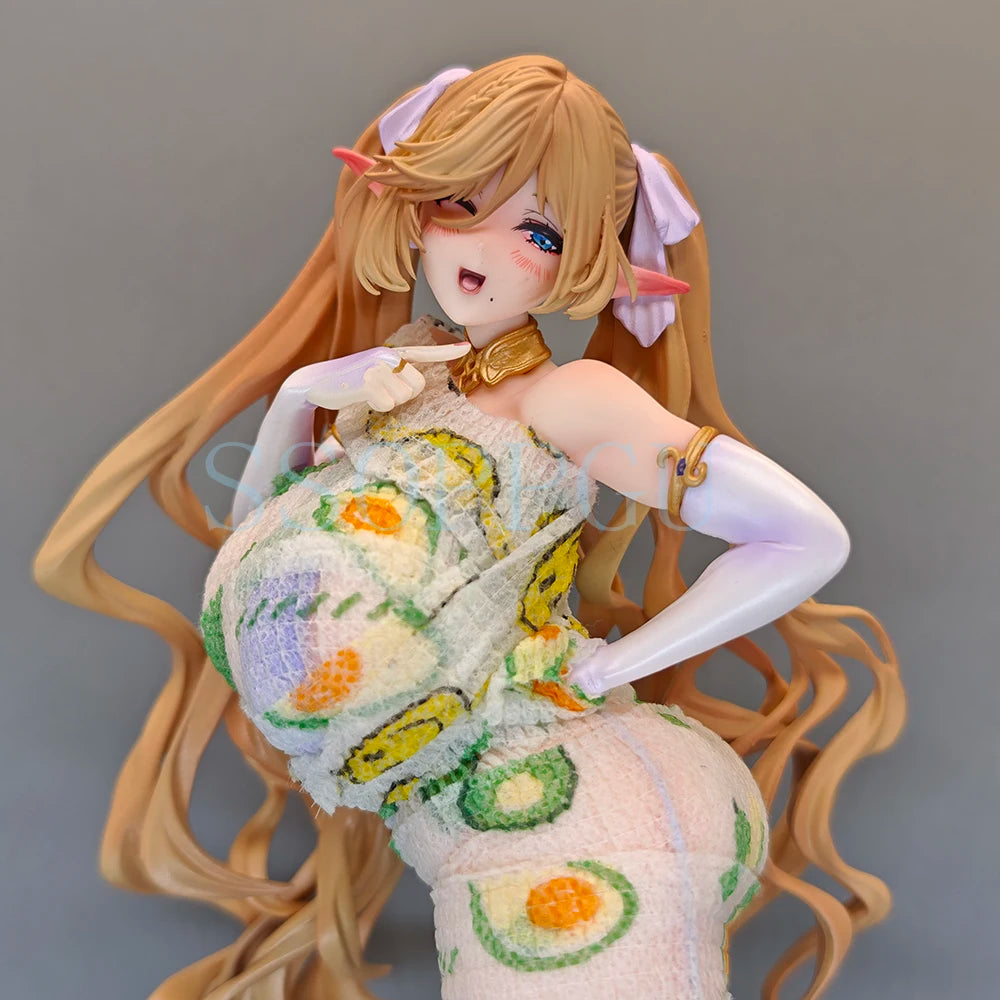 1/6 VERTEX Figure Elf Village 14th villager Mama Tiana 26cm Anime Girl PVC Action Figure Toy Statue Collection Model Doll Gift
