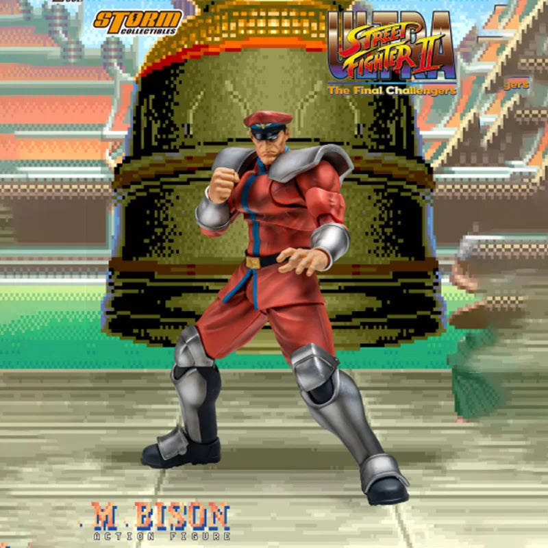 【100%original】Storm M. BISON - ULTRA STREET FIGHTER II - THE FINAL CHALLENGERS Collection Series Model Cartoon Character