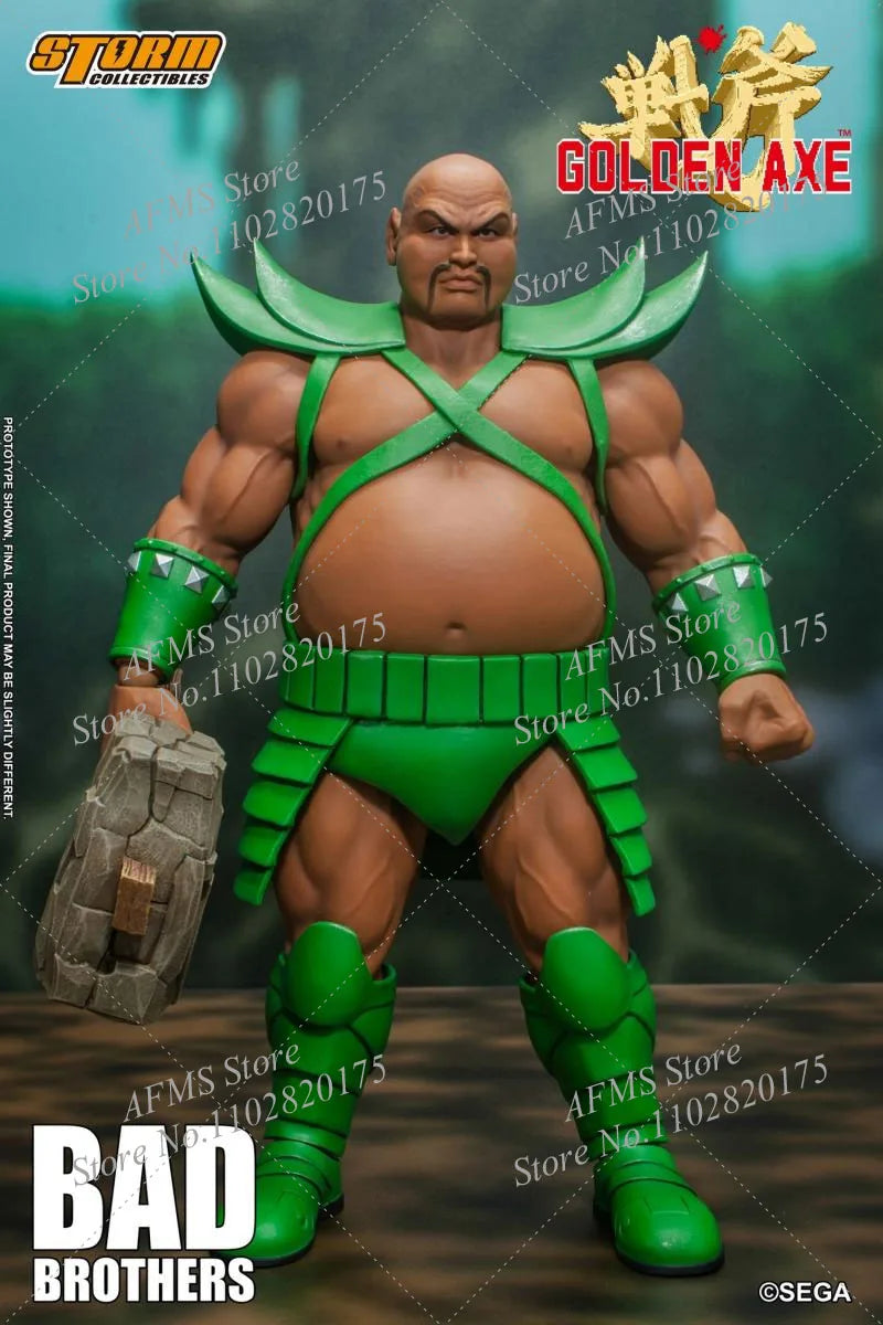 Storm Toys 1/12 Scale Collectible Figure Golden Axe Bad Brothers Classic Japanese Arcade Game Doll 6" Men Soldier Body