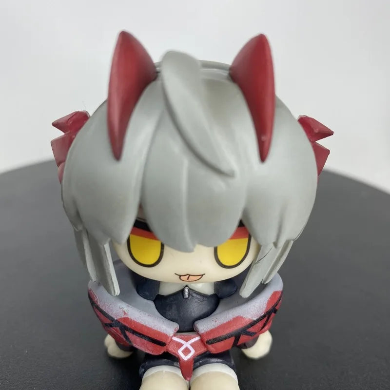 Cute Arknights Silent Texas Chibi Figure Cute Desktop Ornament Collectible Anime Figurine Desk Decor Toy Gift