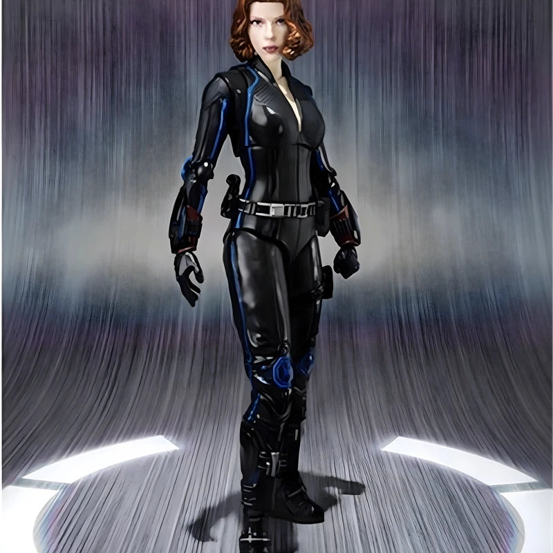 Marvel Legends The Avengers Black Widow with Accessories Model Doll Action Figure Birthday Gift