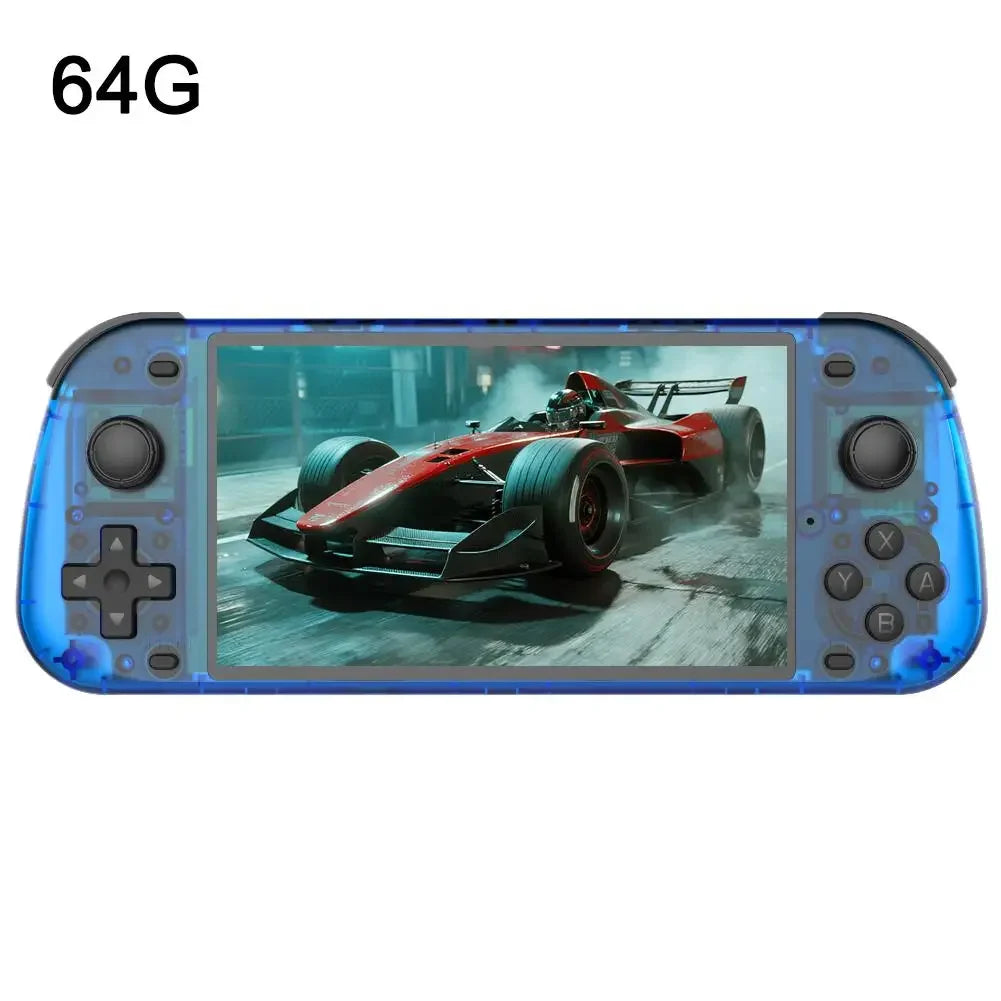 For R50S Retro Handheld Game Console With 128G Built-in HD Games, System 18000+ IPS 4k Source Classic Held Screen Open Y5B6