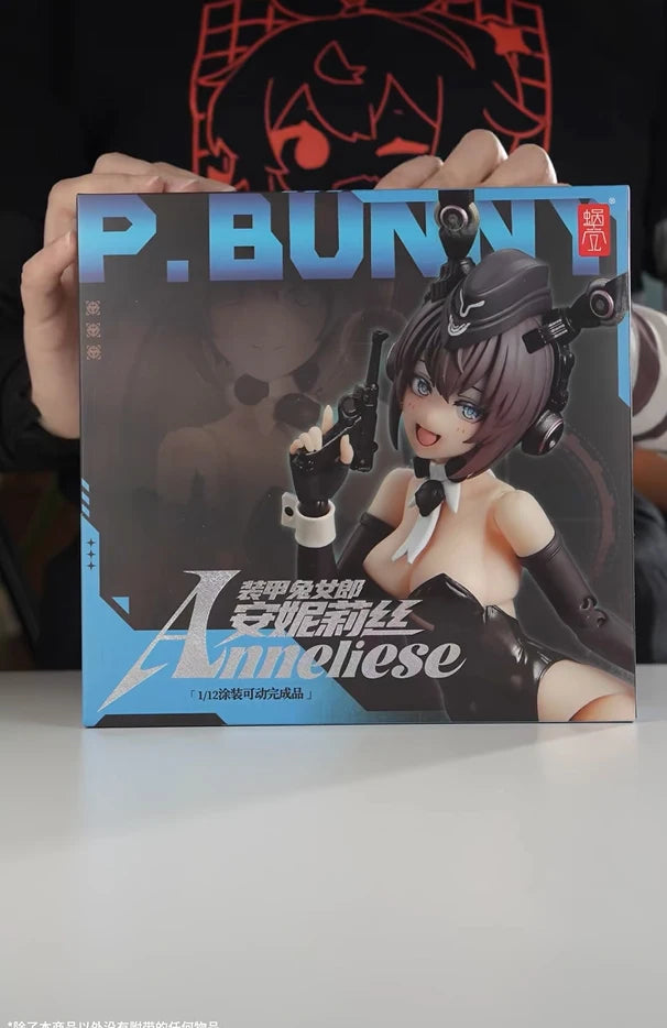 In Stock Original Snail Shell RA-03 Anneliese Armour Bunny Girl Model Toys 1/12 Action Anime Figure Doll Beautiful Girl