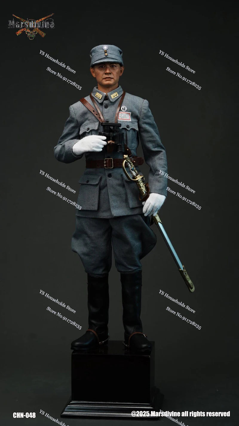 Marsdivine CHN-047 General Xue CHN-048 Zhang Miliatry Leader Army Uniform Commander Cloth Action Figure 12" Soldier Model Toys