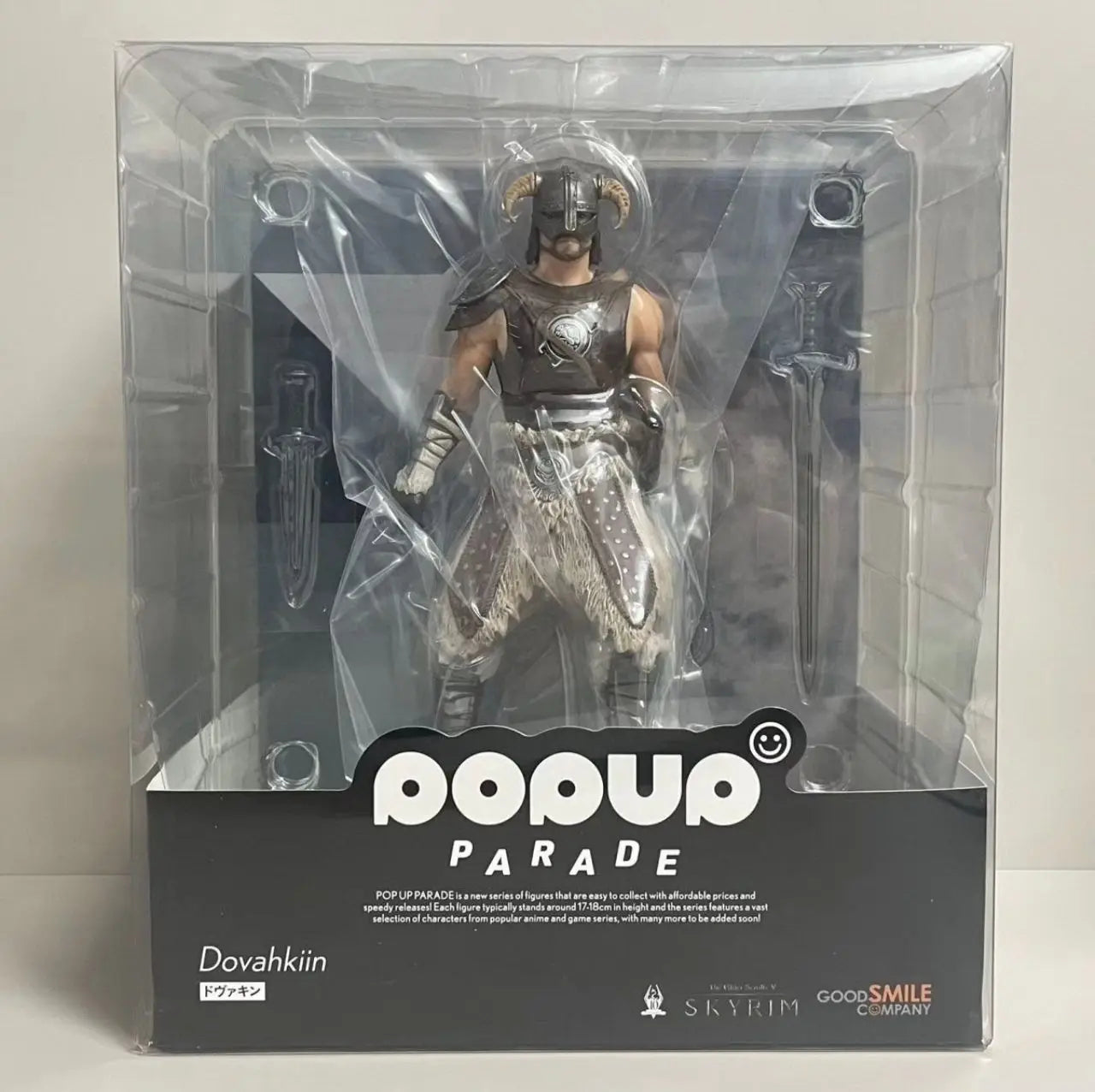 In Stock Original GSC POP UP PARADE The Elder Scrolls V Skyrim Dragonborn Anime Figure Statue Collectible Model Gift 180mm