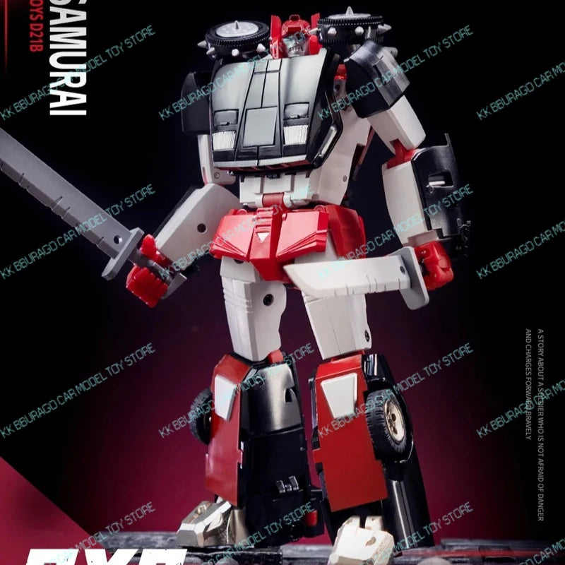 DX9 TOY Transforation D21B Action Figures Dark Samurai MP Scale G1 Model Figurines Robot Car Toys Children Boy Gift Collection