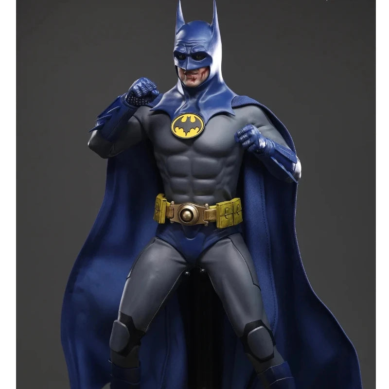 Hot Toys Batman Blue And Suit 1 6 Scale Collectible Figure Dc The Flash Collectible Display For Adult Collectors Birthday Gift