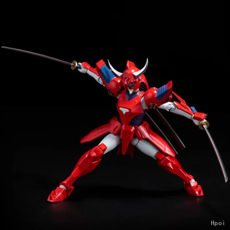 【In Stock】Original Sentinel Super-Functionable Samurai Troopers Sanada Ryo Flame God Anime Action Figure Model Toys Ornaments