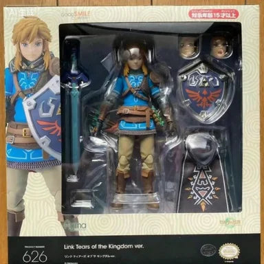 Original Good Smile Company Figma 626-DX Figma 637 Zelda No Densetsu Tears of The Kingdom Link Tears of The Kingdom in stock