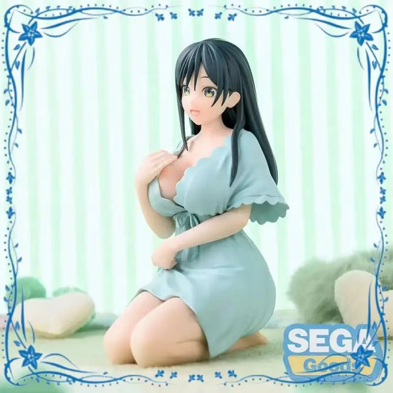 Genuine Original Yumemirize Tying The Knot With An Amagami Sister Amagami Yae Anime Action Sitting posture Figure Model Toy Gift