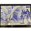 Bandai Genuine RG ZGMF-X42S DESTINY GUNDAM [Titanium Finish] Anime Action Figure Robot Collectible Assembly Model Toys Gift Boys