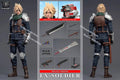 TOYS BATTALION TB025 Deluxe Version 1/6 Gold Hair Anime Ex-Special Forces Soldier Model 12inch Helmet Action Figure Collection