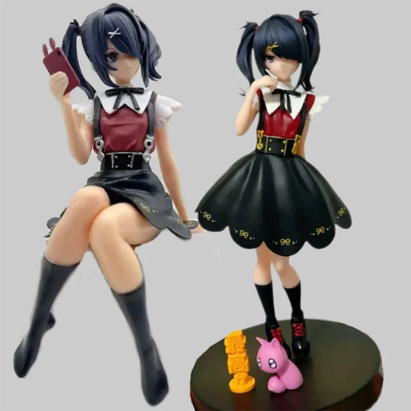Anime Ame Chan Figures NEEDY STREAMER OVERLOAD Rain Figures Cute Girl Instant Noodles PVC Collectible Model Birthday Toys