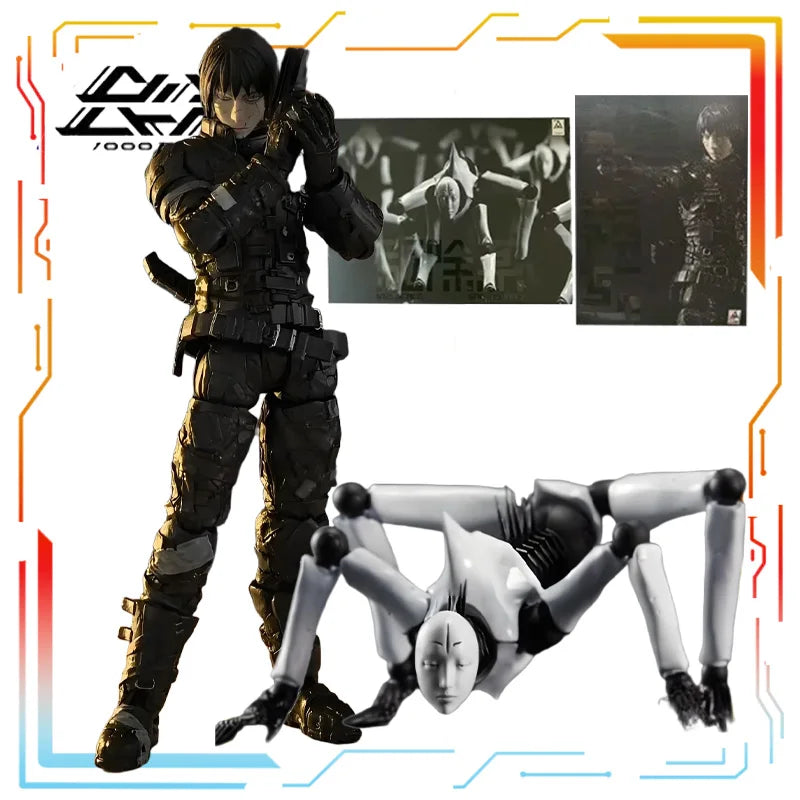 SENTINEL CO.LTD Original 1000Toys Blame Series Wuhai\Expulsion System Anime Action Figure Model Toys Model Gifts for Boys