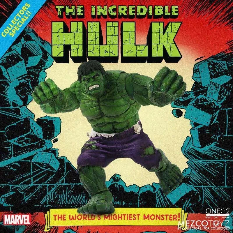 Presale 1/12 Scale Action Figures 19cm Dolls Movable Joint Invincible Hulk Model for 6inch Mezco Soldier Ornament Decor
