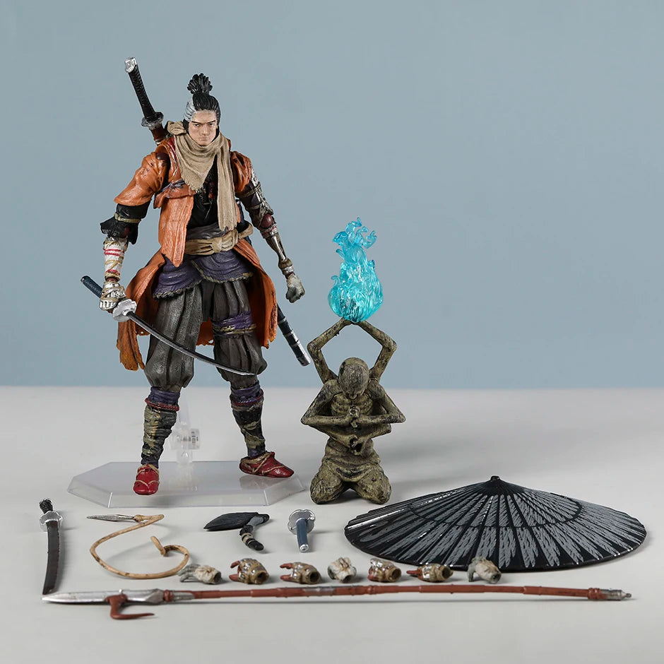 Shadows Die Twice figma 483DX Sekiro Decorations Action Figure Collection Toy Gift