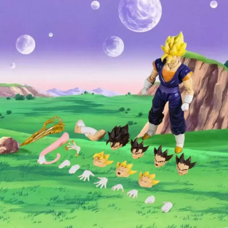 New Dragon Ball Anime Figure Vegetto Figures Vegetto Action Figurine High-Quality Version Doll Statue Collection Model Toy Gifts