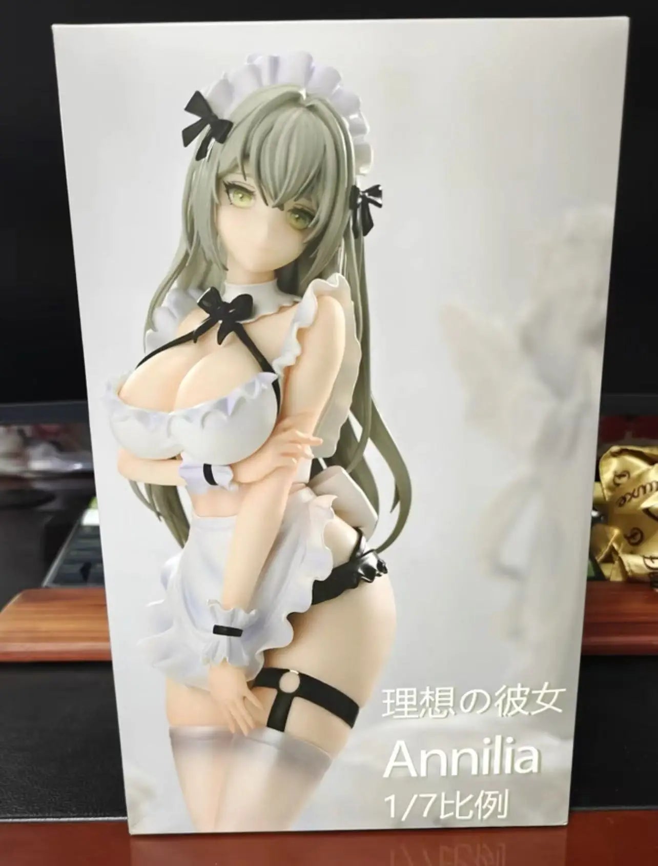 Original Ideal Girlfriend Housemaid Annilia 1/7 Figure HEALING Japanese Anime PVC Action Figure Toy Game Collectible Model Doll