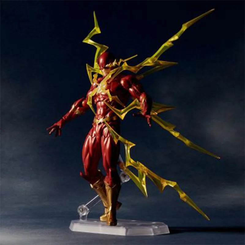 【100%original】KAIYODO in Stock The Flash - Reverse Flash -Amazing Yamaguchi Revoltech  Collection Series Model Cartoon Character