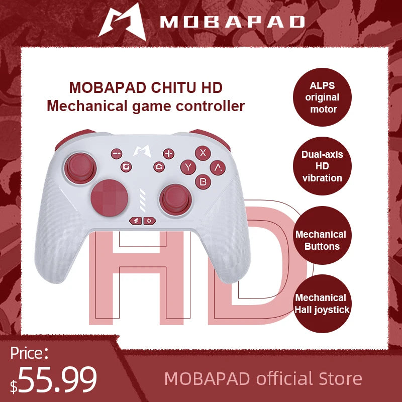 MOBAPAD Mechanical Switch Joystick Mechanical/Gamepad Vibration Controller Nintendo Switch Game Console Nintendo Switchs Games