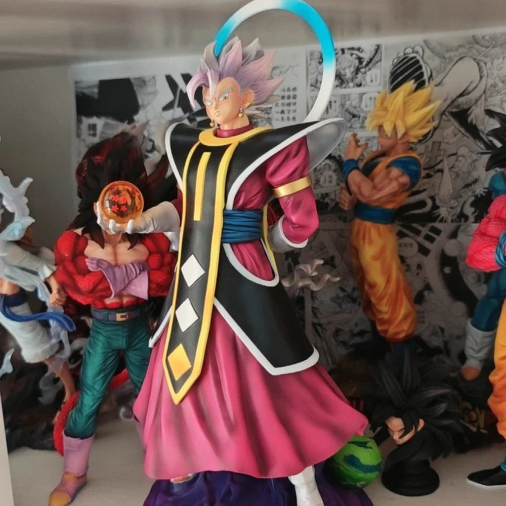 In Stock Dragon Ball 37cm Grand Priest Vegetto Jt Figure Free-Spirited Statue Saiyan Model Dragon Ball Super Ornaments