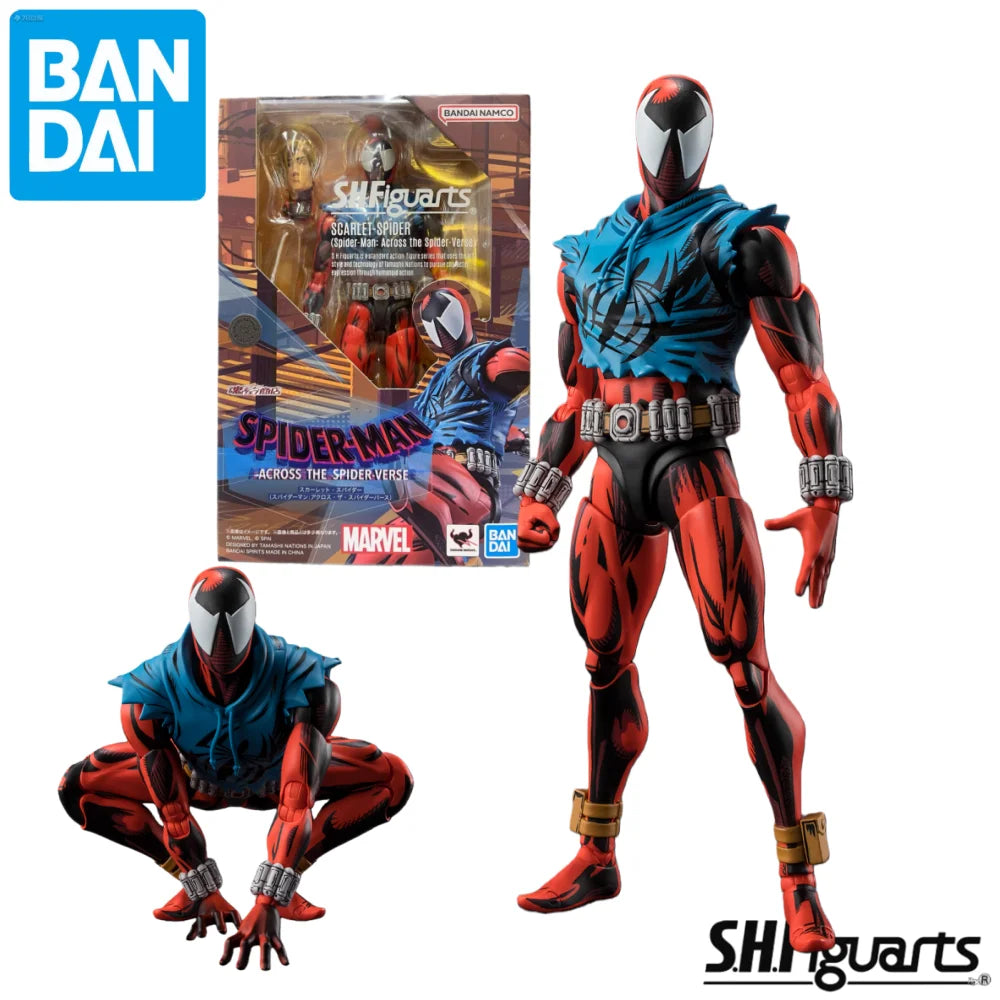 BANDAI S.H.Figuarts SPIDER-MAN(BEN REILLY) Model Kit Highly Articulated Action Figure with Effect Parts Gift for Collector