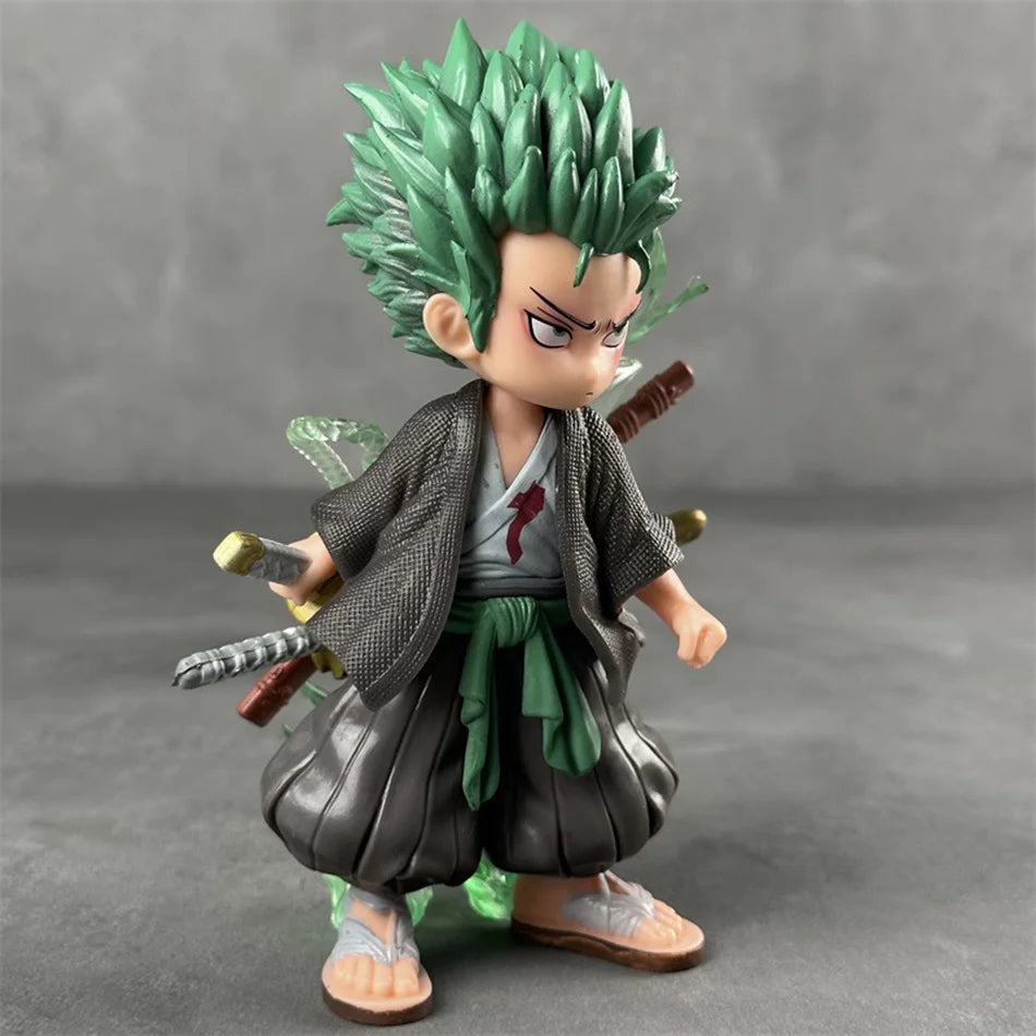 Зоро One Piece Фигурки Ророноа Зоро Екшън Фигурки PVC Аниме Фигурка Модел Колекция Орнамен Играчки Подаръци за рожден ден