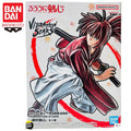 Auf Lager: Bandai Original Banpresto Himura Kenshin Vibration Stars Actionfigur, Modellpuppe, brandneu und originalverpackt, Anime-Charakter