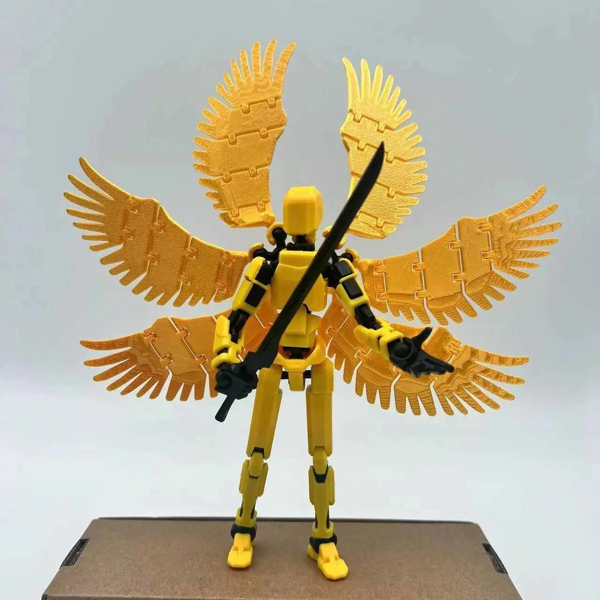 Dummy13 Series Eight-Winged Angel Colorful Hand Office Cheap Three-Dimensional Multi-Joint Movable Action Figure Assembly Model