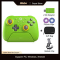 8BitDo Ultimate 2 Wireless, TMR Joysticks & Hall Effect Triggers Controller with Charging Dock for PC,Windows 10,11,Android