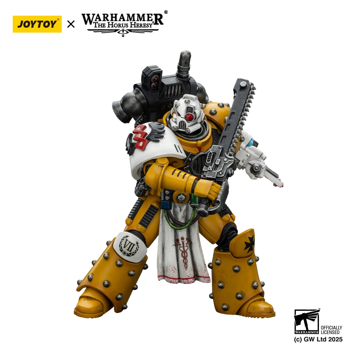 JOYTOY Warhammer40K 1/18 Action Figure Imperial Fists Legion Apothecary figures Toys
