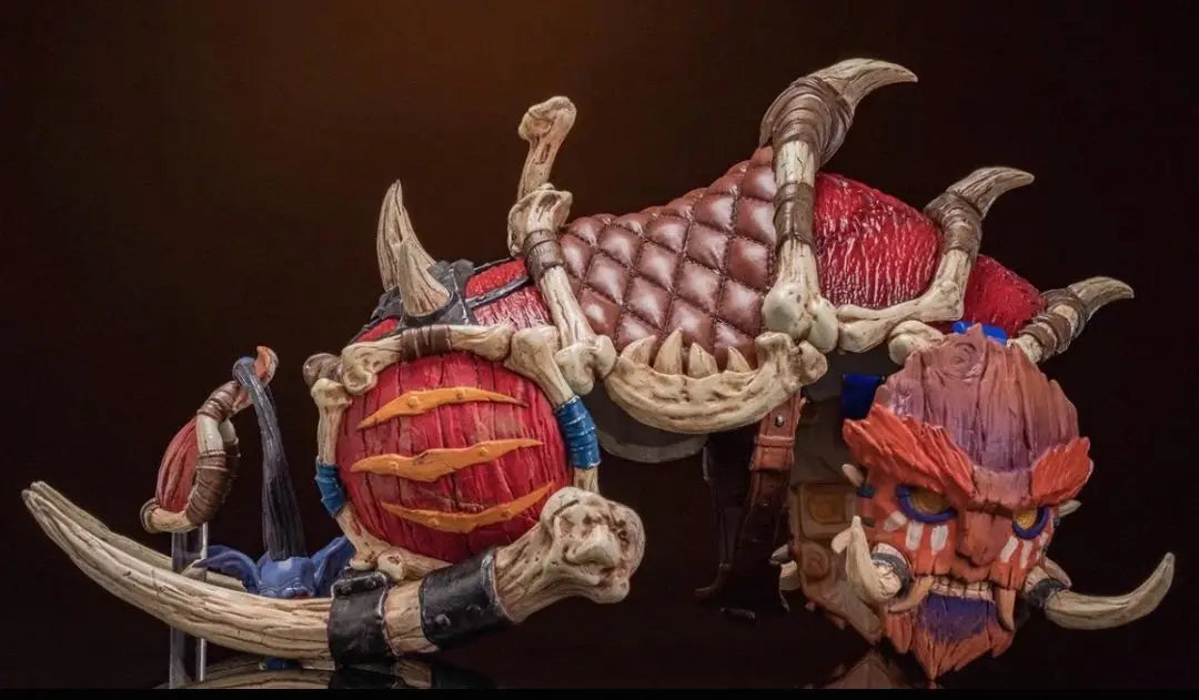 In-stock Metoys Warcraft-themed Zul'Aman Battle Bear Armor Model Set 1/12 Action Figure 34cm Collectible Gift